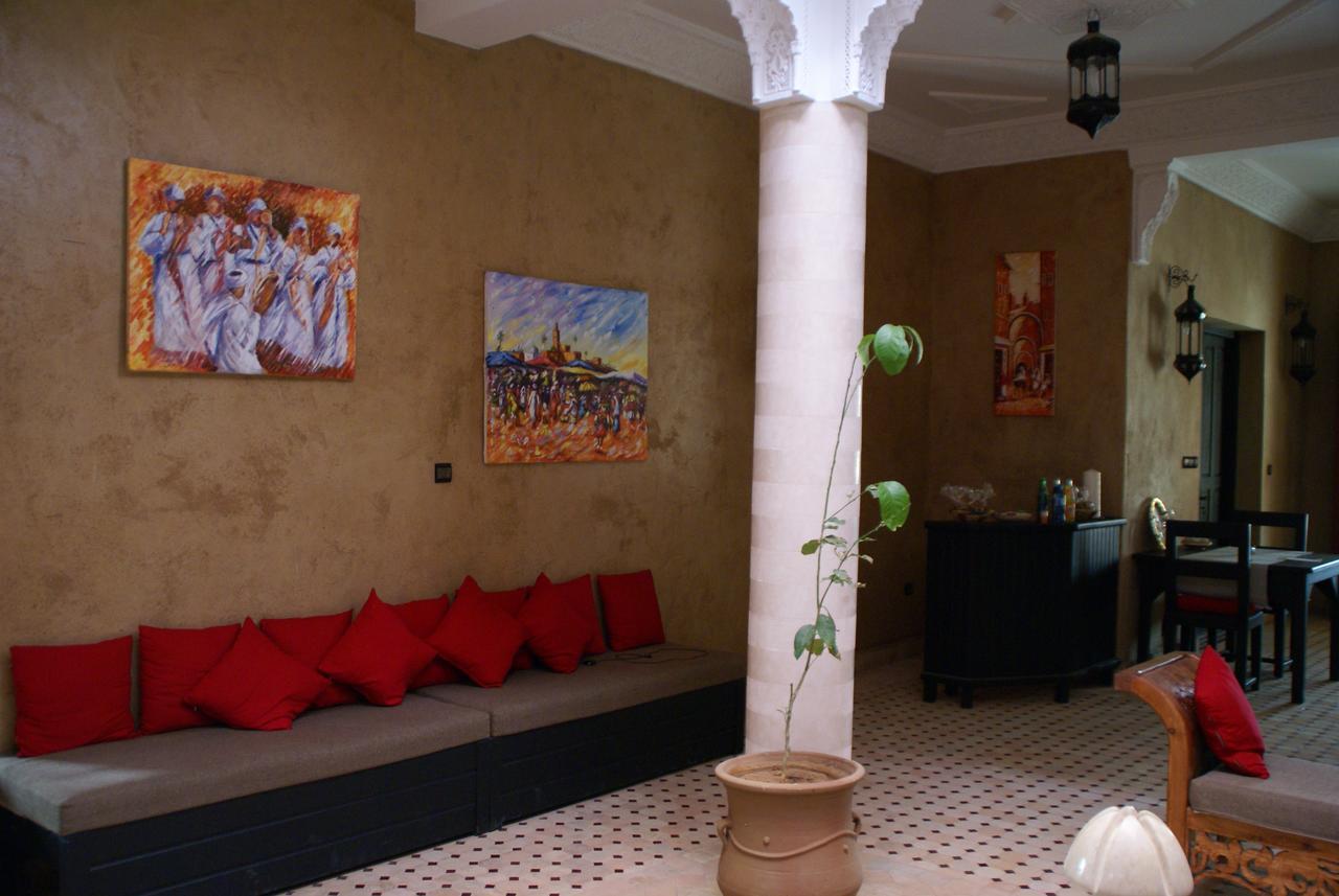 Riad Les Jardins De Tafraoute Hotel Foum Mharech Exterior photo